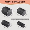 Velcro Rollers for hair,Hair Curlers 50 Pcs Set (6 Jumbo