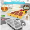 Ztomine Silicone Freezer Tray With Lid - Silicone Freezer Food