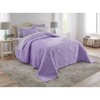 BrylaneHome Comfort Cloud Bedspread - King, Lilac