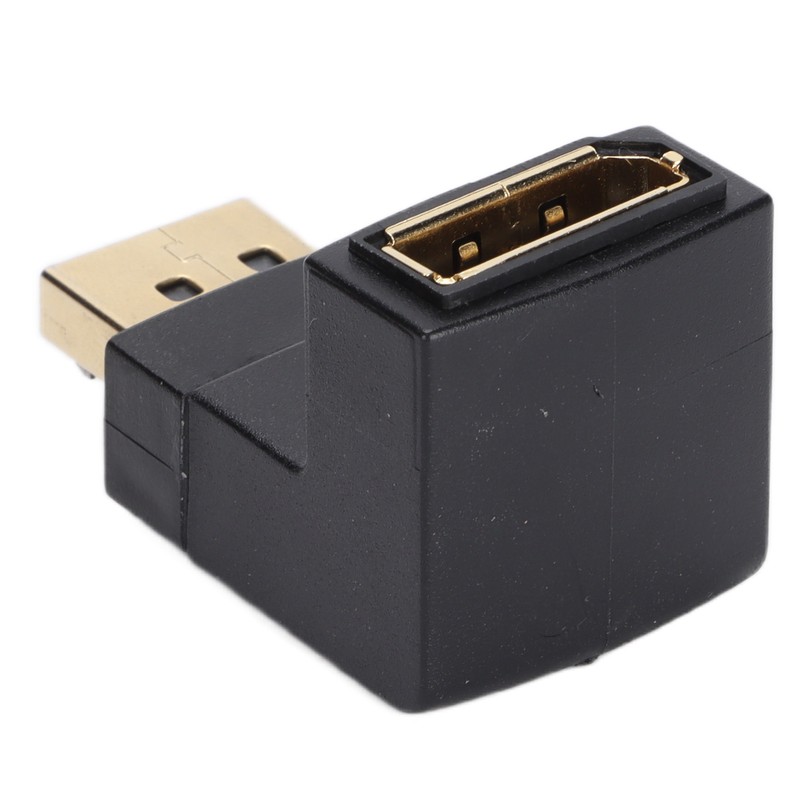 Right Angled DP Adapter UP Down 90 Degree Male to