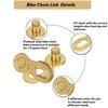 4 Pair Bicycle Chain Links, 12 Speed Bicycle Chain Lock