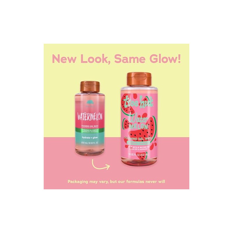 Tree Hut Watermelon Foaming Gel Wash