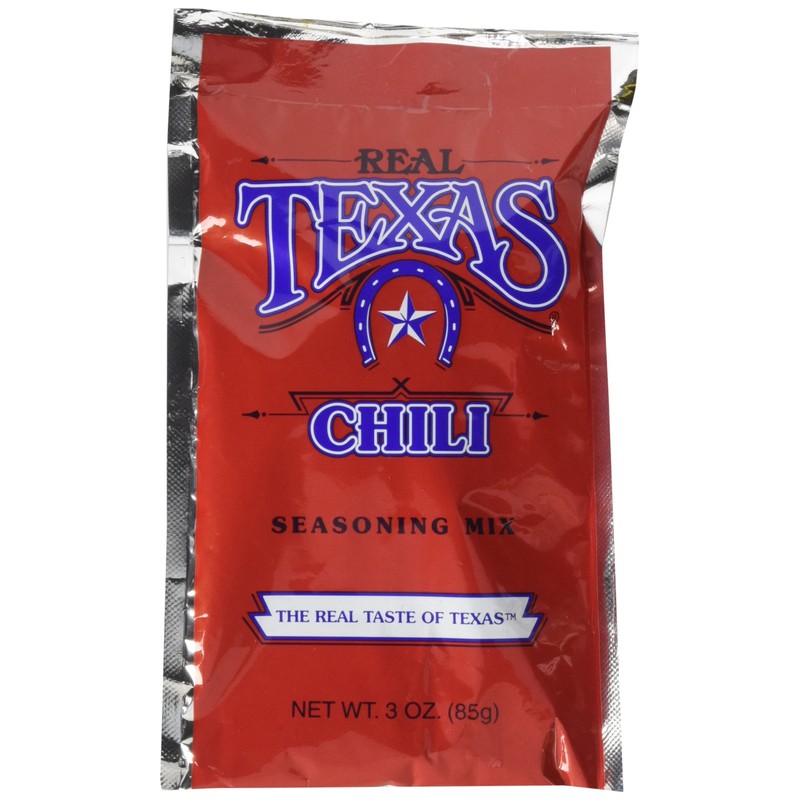 Real Texas Chili Seasoning Spice Mix - 3 Ounce (4