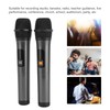 Wireless Handheld Microphone Professional Grade Cardioid Shape UHF Wireless Mic