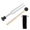 Tuning Fork Virbration Experimental Instrument Musical 256Hz Stainless Steel Resonant