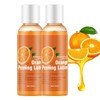 2PCS Orange Peeling Lotion, Body Peeling Lotion, Instant Exfoliation Dead