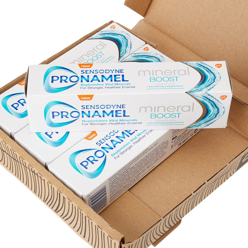 Sensodyne Pronamel Mineral Boost Toothpaste For Enamel Repair, 4x75