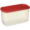 Rubbermaid 071691688044 10-Cup Dry Food Container (Set of 2), 2 Pack Everyday, Clear, 2 Count