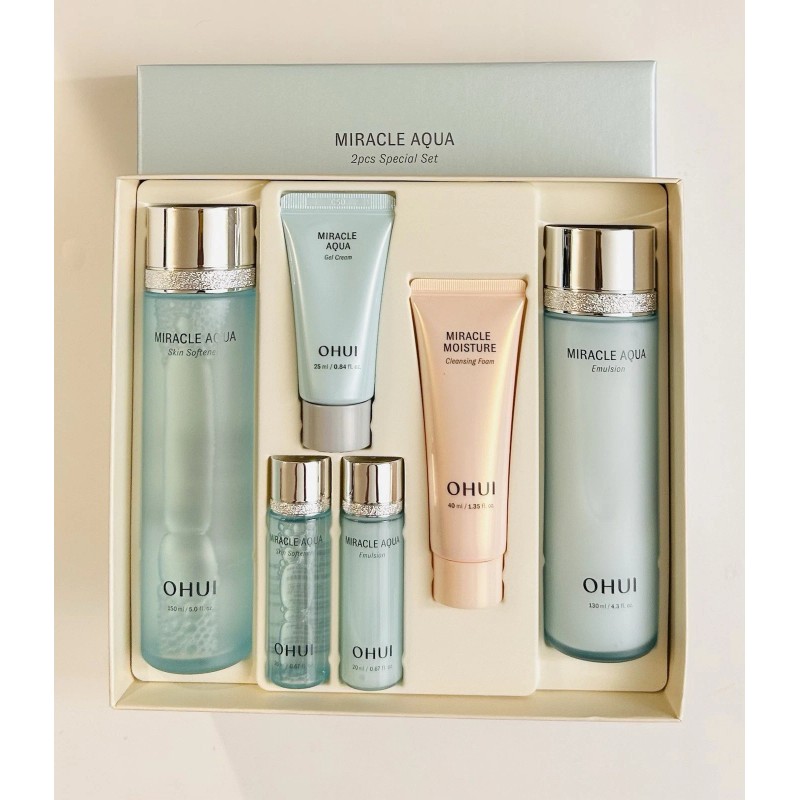 OHUI Miracle Aqua Special Set - Anti aging Wrinkle Moisture