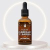 Tratamiento Aceite Barba Y Cabello 60ml Crecimiento