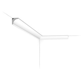 Orac Decor CX133 | Duropolymer High Impact Polystyrene Crown Moulding | Primed White | 1-1/8in Face x 78in Long | Pack of 10