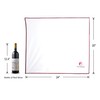 FUNFEL Large Microfiber Glass Polishing Cloth, Lint Streak Free Drying
