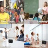 25W Wireless Voice Amplifier with Two Bluetooth Headset Microphones, High