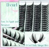 Manga Lash Clusters Anime Spiky Eyelash Clusters 270Pcs Individual Lashes