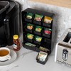 Mind Reader 9 Removable Drawers Tea Bag holder and Condiment