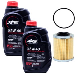 Edwards Full Synthetic Oil Change Kit fits 2014-2024 SeaDoo Spark PWC OEM Filter