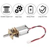 5PCS Mini N20 Gear Motor DC 3V-6V Mini Micro N20