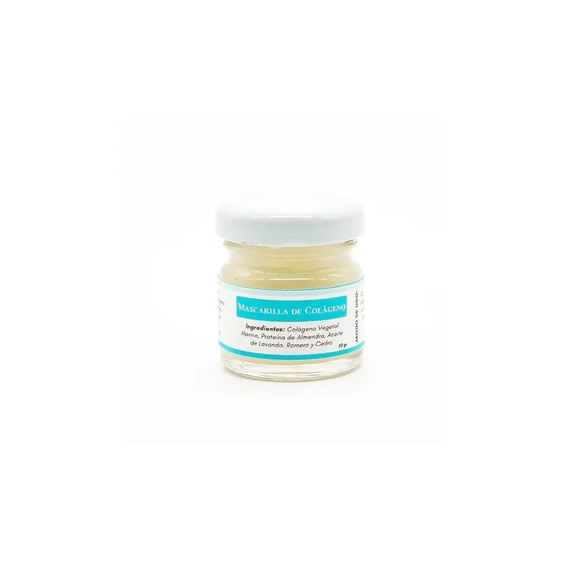 Mascarilla Arcilla Verde Y Mascarilla Colágeno Natural