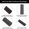 EYSOLD 16-Inch Black Continuous & Piano Hinges - 4 PCS