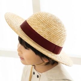 Tanaka Hat Shop Roger ukh105 Wide Brim Straw Hat (Tanaka Hat, Men's, Women's, Hat, Straw Hat, Straw Hat, Made in Japan), red