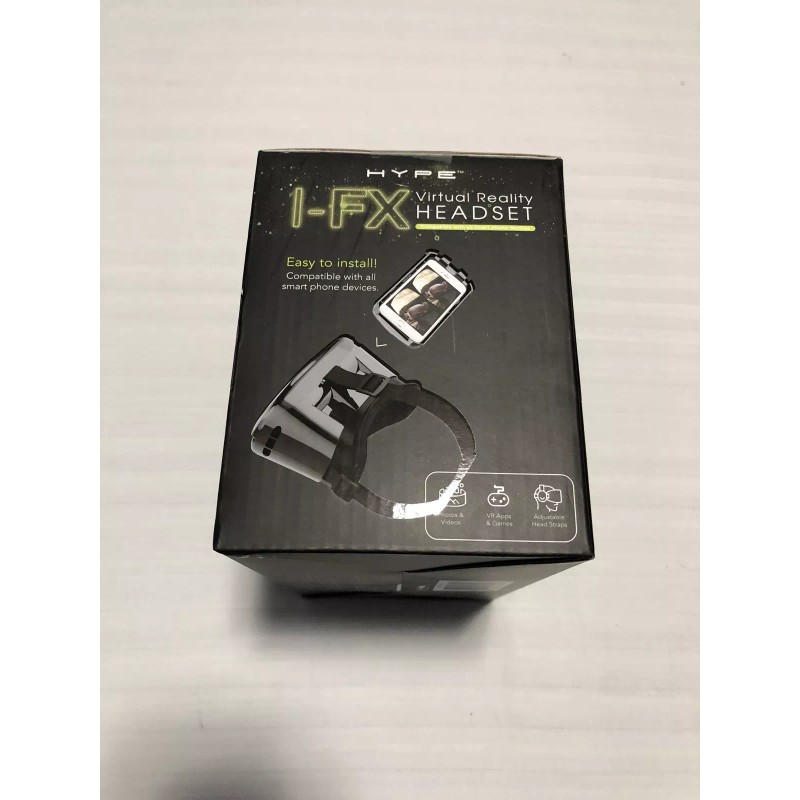 Hype I-FX Metallic Virtual Reality Headset Black Brand New Sealed