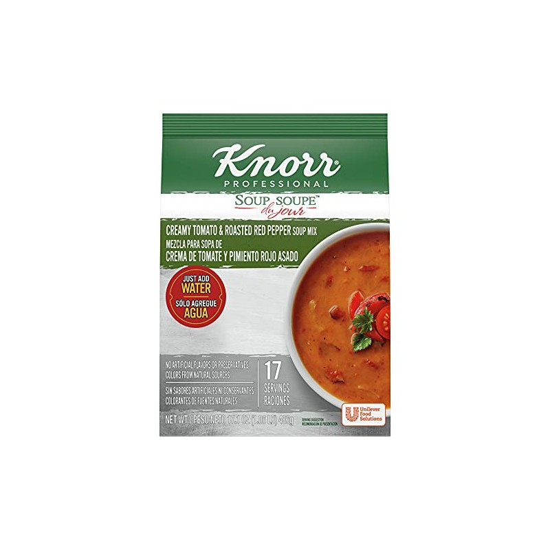 Knorr Professional Soup du Jour Creamy Tomato and Roasted Red