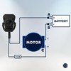 Five Oceans Trolling Motor Foot Switch with On Lever Continuous