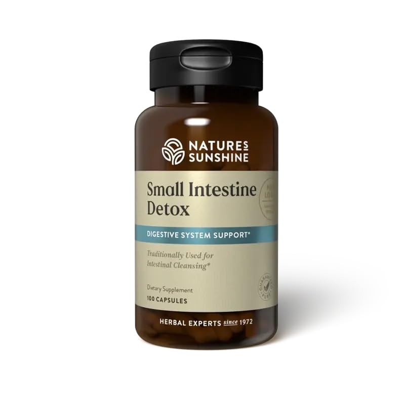 Nature's Sunshine Small Intestine Detox, 100 Capsules | Natural Formula