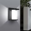 Motion Sensor Outdoor Lights Waterproof 120 Degree Sense Angle Solar