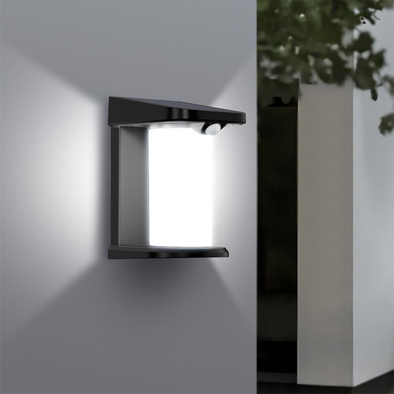 Motion Sensor Outdoor Lights Waterproof 120 Degree Sense Angle Solar