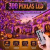 Luces LED Halloween para Exteriores de 30M 300 LED, Luz