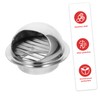 Healeved Round Stainless Steel Dryer Vent Cover Outdoor Exhaust Grille