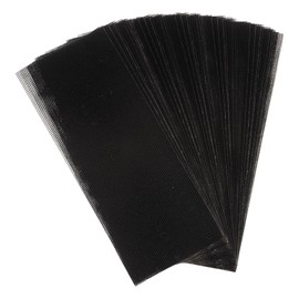 HARFINGTON 50pcs 240 Grits Mesh Sanding Screen Sheets 4-1/2" x 11" Wet or Dry Sandpaper Dust Free Abrasive Pads for Car Wood Drywall Metal Polishing & Grinding