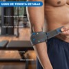 CAVIGLTE 2 Piezas Coderas Para Gym, Codera Para Tendinitis Y