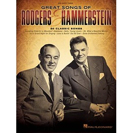 Great Songs of Rodgers & Hammerstein | Big-Note Piano Songbook for Beginners | Broadway Sheet Music Collection | Easy Arrangements for Piano Learners and Music Students