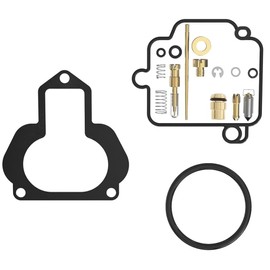 JIK Carburetor Rebuild Kit for Yamaha Warrior 350 YFM350X 1987-2004 Big Bear 350 YFM350FW 1987-1992 Kodiak 400 YFM400