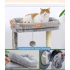 SYANDLVY Cat Tree with Scratching Post for Indoor Cats, Scratching