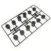 Hawkeng 4mm (M4) Nylon Spacers Standoff Washers (12 Pack) 4