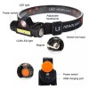 2x 1200000LM LED Headlamp Rechargeable Headlight Zoom Head Torch Lamp