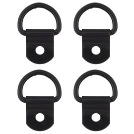 3/4" Clip & Dee 5/8" Black Gun Metal 4 pcs for Western Tack