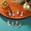 24Pcs Christmas Press on Nails Long Christmas Tree Fake Nails