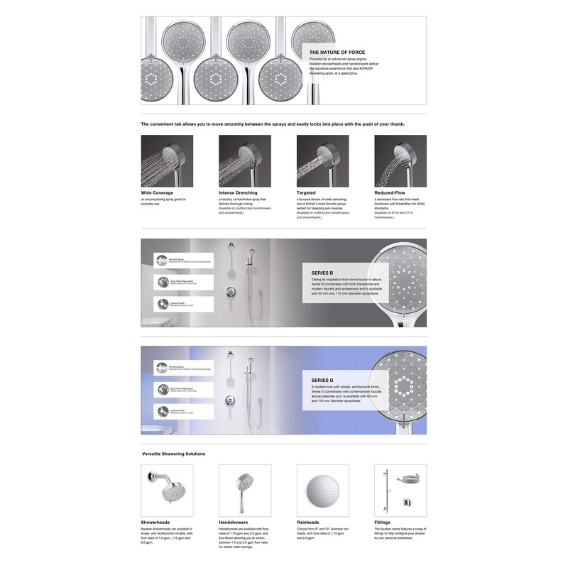 Awaken® Fixed Wall Mount Bracket