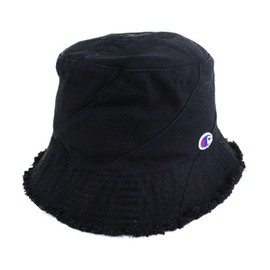Champion Women's Fringe Tulip Bucket Hat, Popular Trend, Outdoor Walking, Gift, Gift, black 2, Free size