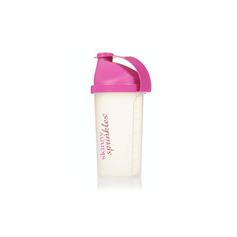 Skinny Sprinkles Shaker Bottle with Grid Mesh Mixing Technology |