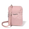 Baggallini Womens Bryant Pouch Travel Accessory- Wallet, Woodrose, One Size
