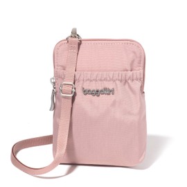 Baggallini Womens Bryant Pouch Travel Accessory- Wallet, Woodrose, One Size US