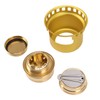 Spirit Burner Copper Windproof Portable Aluminium Alloy Alcohol Backpacking Stove