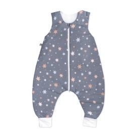 Julius Zöllner Sleepsuit, Jumper, Jersey Cotton, Made in Germany, Size 80, Age 12-24 Months, Shiny Stars