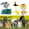 2Pcs Honeycomb Sheet DIY Beeswax Press Mold Light Weight Beehive