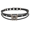 UINSUE Butterfly Leather Bracelets & Necklace Combo Adjustable Grunge &